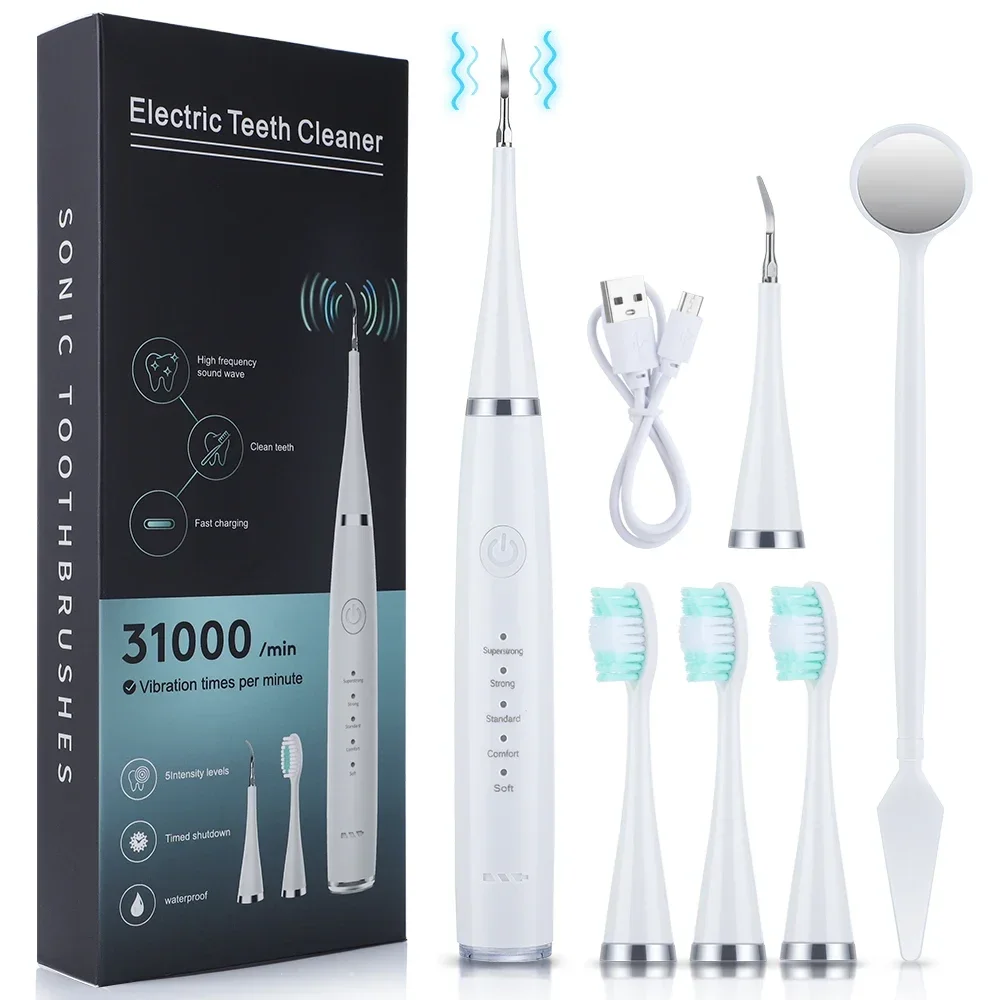 Teeth Whitening Professional - Ultrasonic Scaler for Teeth Cleaning Tartar