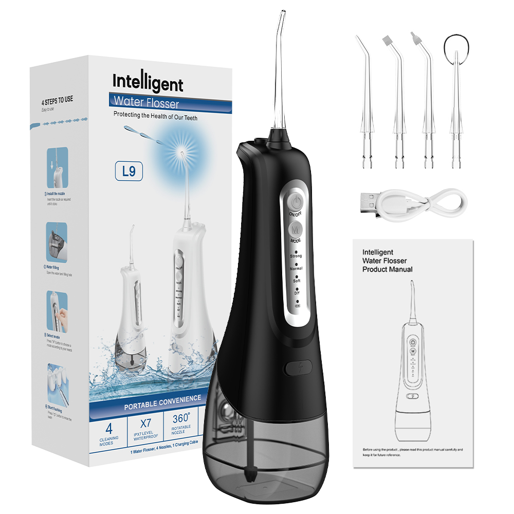 Water Flosser Cordless - Electric Irrigator USB Rechargeable Water Flosser