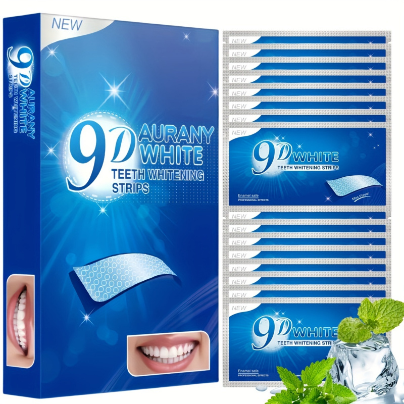 Teeth Whitening Paste - 21 Pairs of 9D Aurany White