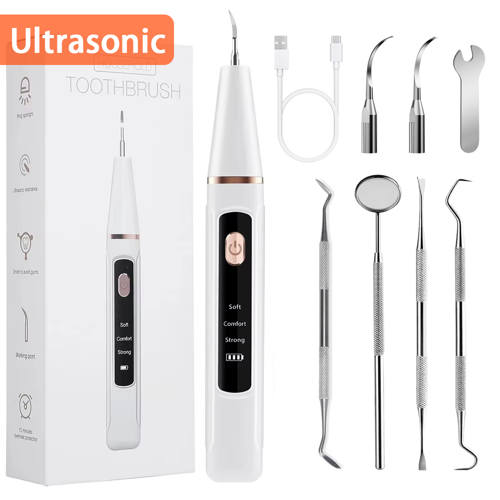 Teeth Whitening Professional - Electric Ultrasonic Dental Scaler Calculus Oral