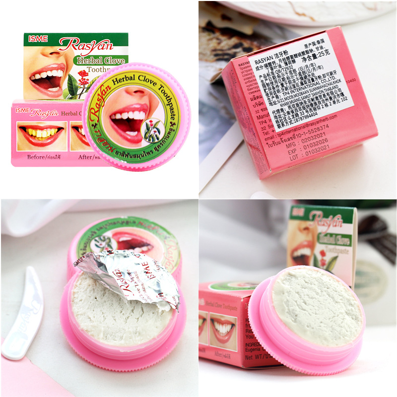 Thailand RASYAN Herbal Clove T - đánh giá và giá Teeth Whitening In Thailand
