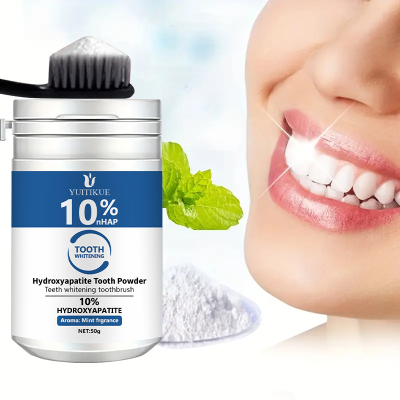 YUTIKUE 10% nHAP Tooth Powder  - đánh giá và giá Teeth Whitening Remedies