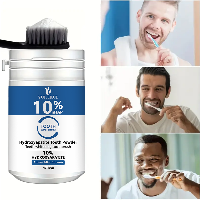 YUTIKUE 10% nHAP Tooth Powder  - đánh giá và giá Teeth Whitening Remedies
