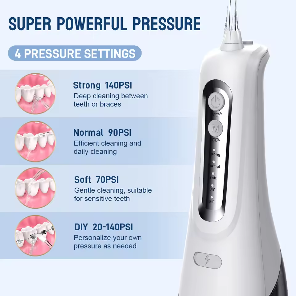 Electric Irrigator USB Recharg - đánh giá và giá Water Flosser Cordless