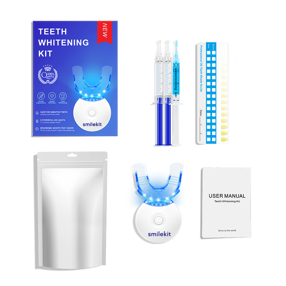 Teeth Whitening Kit - 5X LED L - đánh giá và giá Teeth Whitening Paste