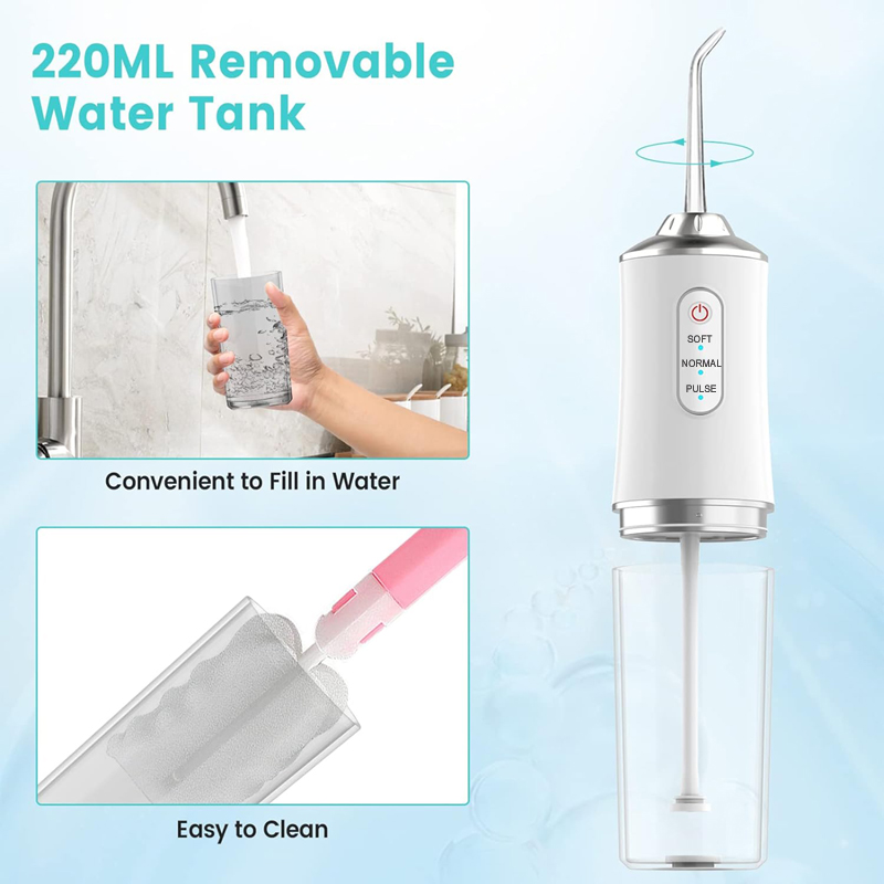 Oral Irrigator Dental Water Je - đánh giá và giá Water Flosser Cordless