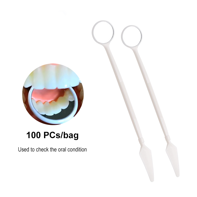 100Pcs/bag Dental Oral Mirror  - đánh giá và giá Teeth Whitening For Photos