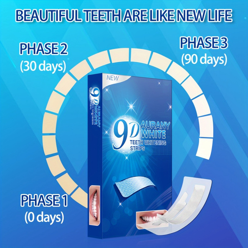 21 Pairs of 9D Aurany White Te - đánh giá và giá Teeth Whitening Paste