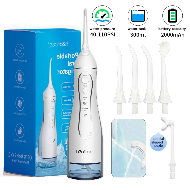 H2ofloss Water Flosser 300ml O - đánh giá và giá Water Flosser Cordless