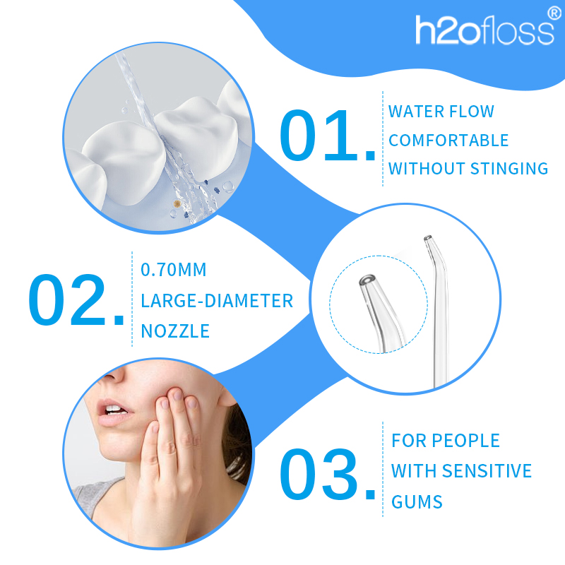 H2ofloss Water Flosser 300ml O - đánh giá và giá Water Flosser Cordless