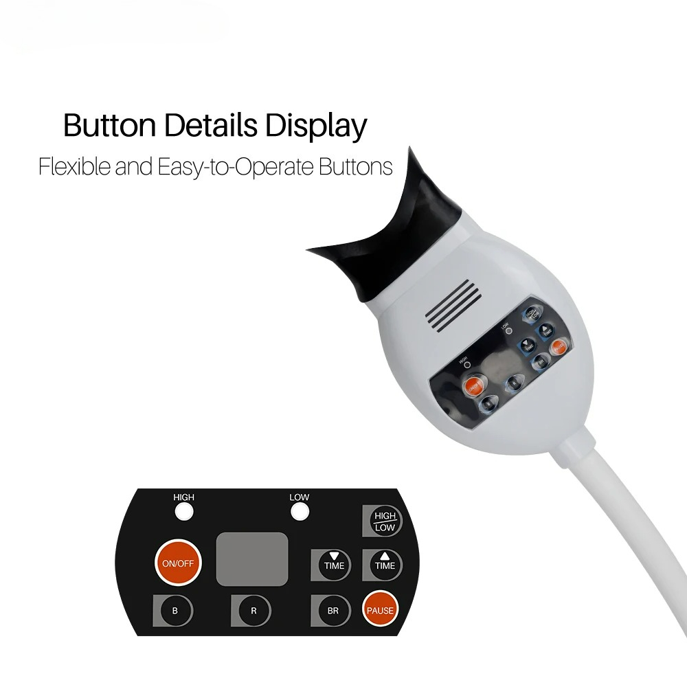 Adjustable 3 Colors LED Teeth  - đánh giá và giá Teeth Whitening Professional