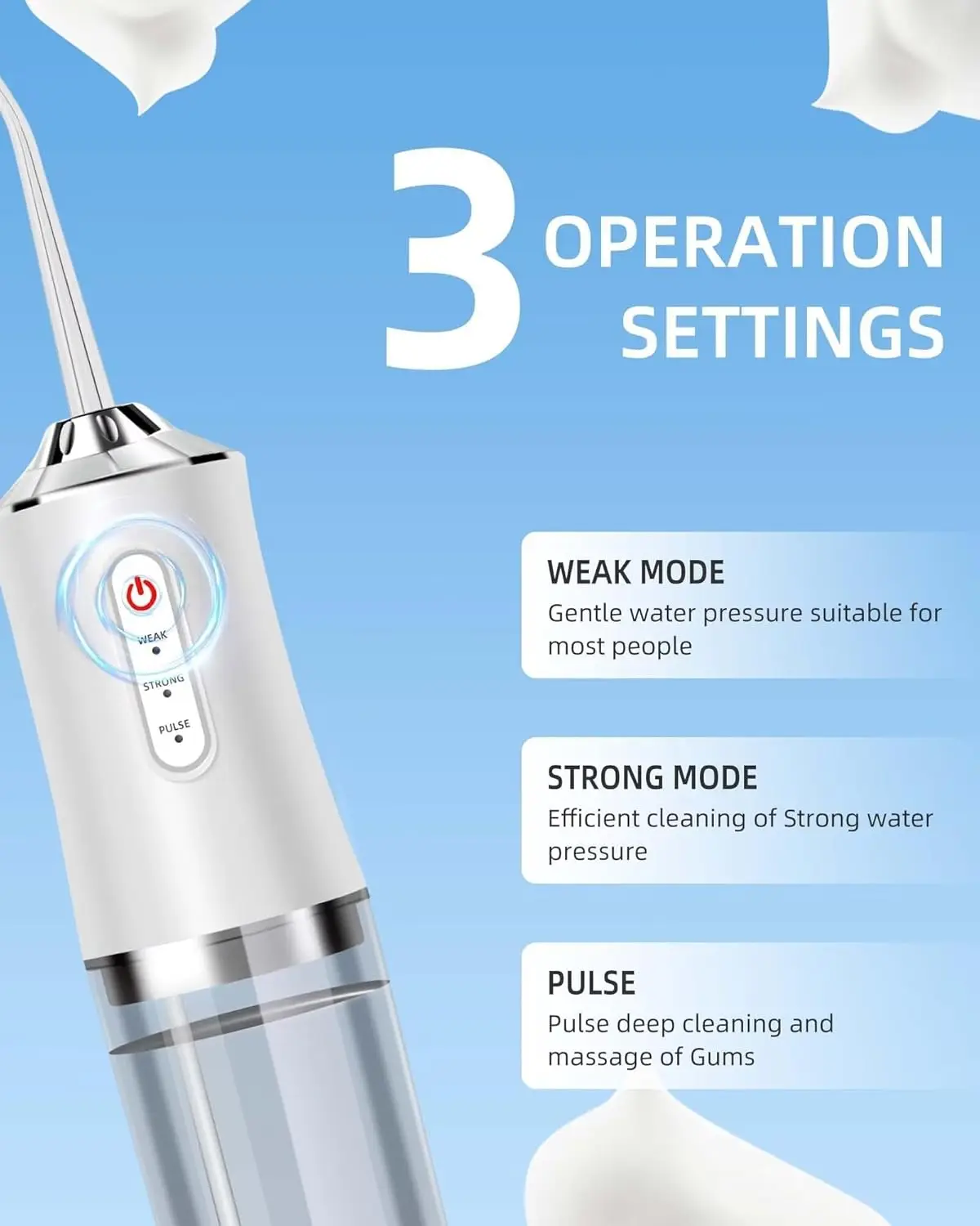 Oral Irrigator Portable Water  - đánh giá và giá Water Flosser Cordless