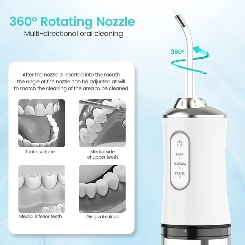 Professional Flossing Portable - đánh giá và giá Water Flosser Cordless